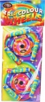 Tri color CATHERINE WHEELS